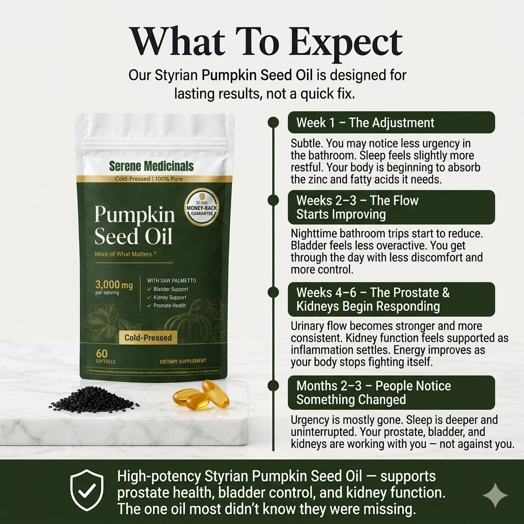 Styrian Pumpkin Seed Oil Soft Gels