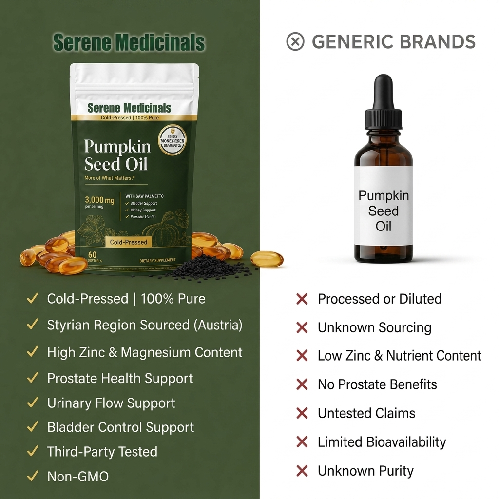 Styrian Pumpkin Seed Oil Soft Gels